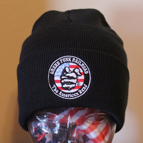 2020 knit cap black front